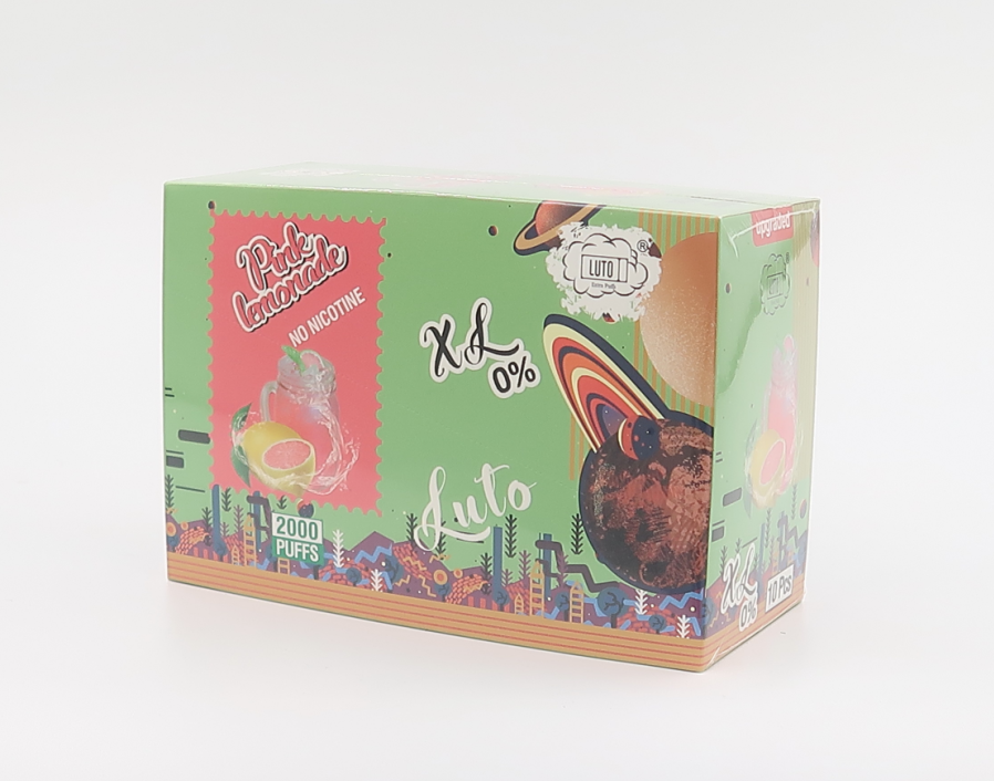 LUTO XL 0%  2000 PUFFS PINK LEMONADE 